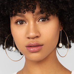 BaubleBar Ashanti Hoop Earrings